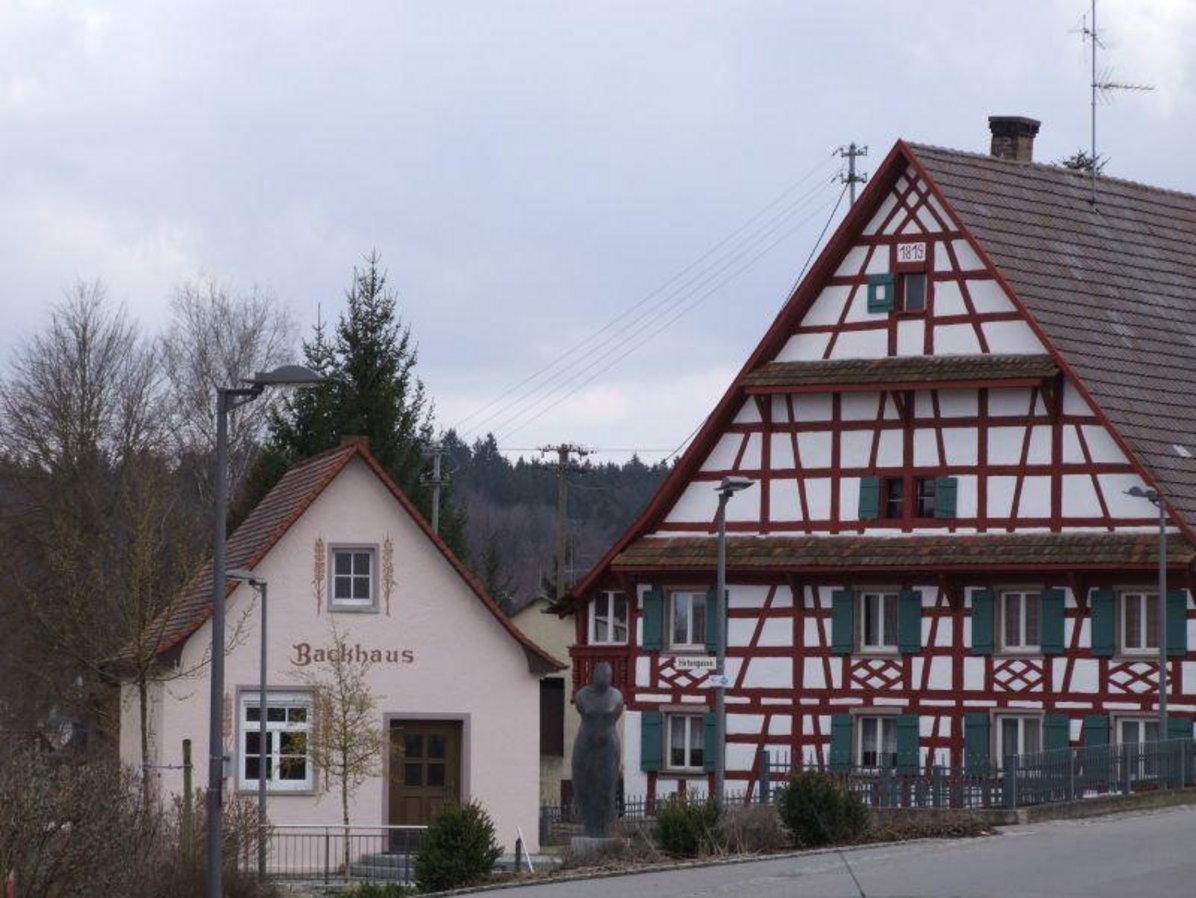 Fachwerkhaus und Backhaus