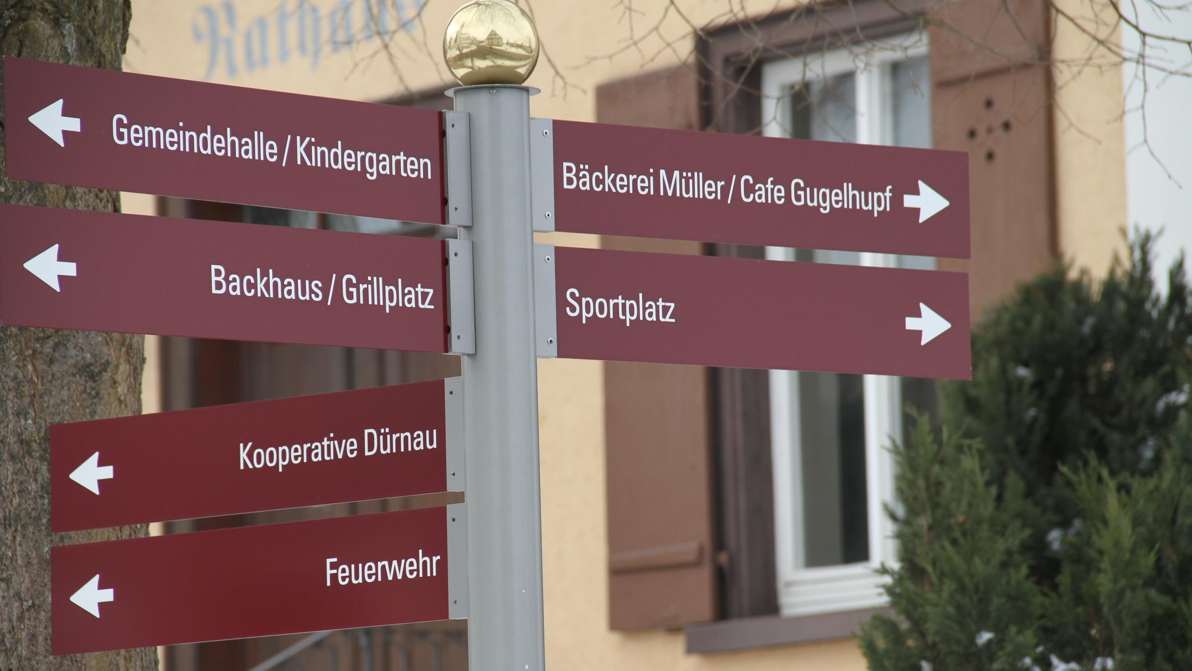 Beschilderung