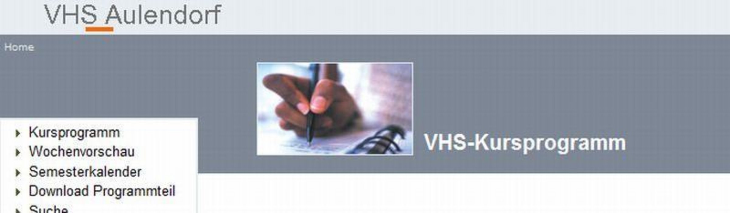 Screenshot VHS Aulendorf